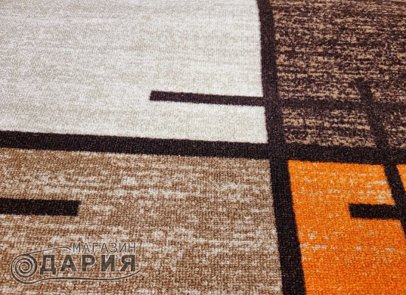 Мокетена пътека ERIKA 8010 beige/orange